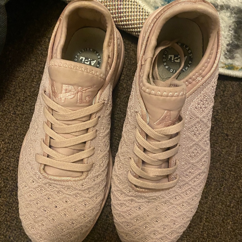 All pink APL shoes size 6, great condition